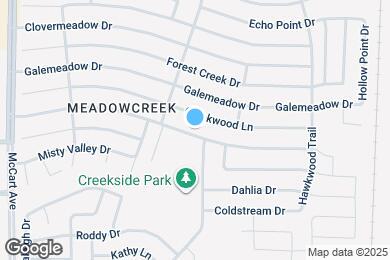 Map image of the property - 2708 Ctr Crk Ln