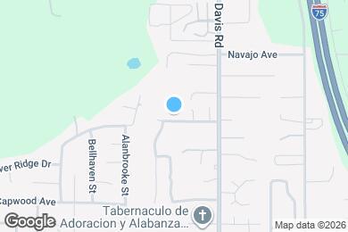 Map image of the property - 8512 Misty River Ct