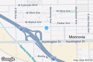 Map image of the property - 911 Monterey Ave