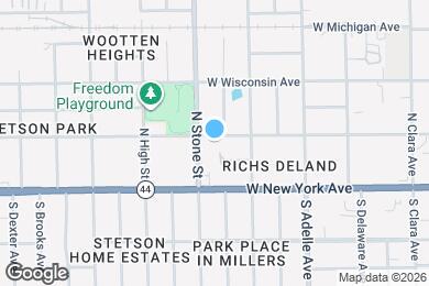 Map image of the property - 630 W Rich Ave
