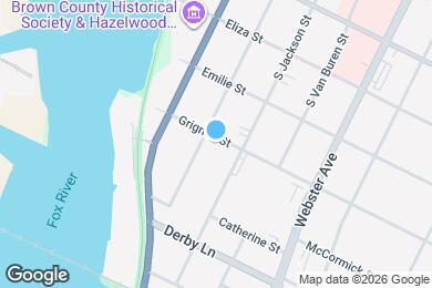 Map image of the property - 712 Grignon St