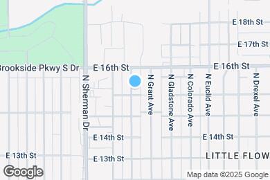 Map image of the property - 1505 N Chester Ave