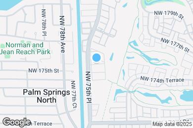 Map image of the property - 7530 NW 175th St