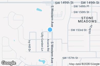 Map image of the property - 15404 Acacia Rd