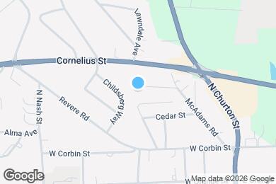 Map image of the property - 689 Turner Street