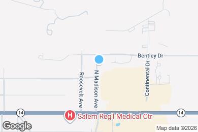 Map image of the property - 372 N Madison Ave