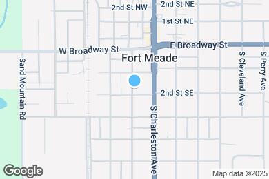 Map image of the property - 121 S Seminole Ave
