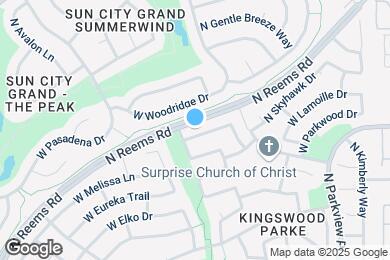 Map image of the property - 15040 W Kings Dr