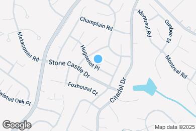 Map image of the property - 1912 Huguenot Pl