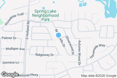Map image of the property - 116 Monticello Dr