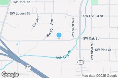 Map image of the property - 8879 SW Elena Ln