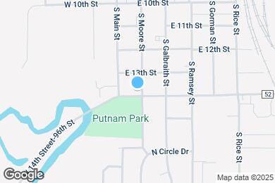 Map image of the property - 830 S Moore St