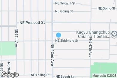 Map image of the property - 4239 NE Skidmore St.