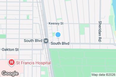 Map image of the property - 534 Hinman Ave