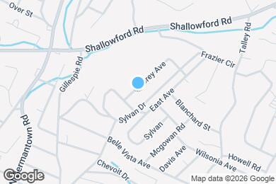 Map image of the property - 812 Aubrey Ave