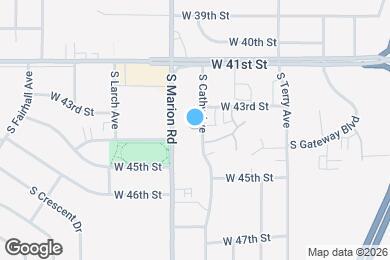 Map image of the property - 3609 S Cathy Ave