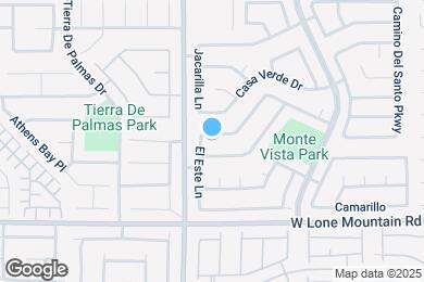 Map image of the property - 1929 Monte Alban Dr