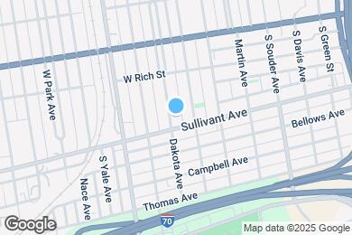 Map image of the property - 306 1/2 Dakota Ave