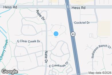Map image of the property - 19506 E Bellisario Creek Dr