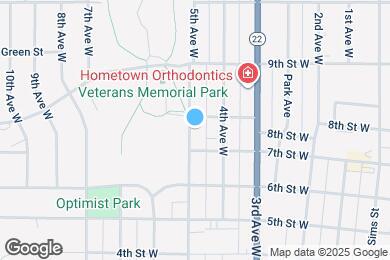 Map image of the property - 728 5th Ave W