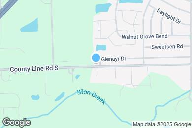 Map image of the property - 10548 Glenayr Dr
