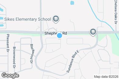 Map image of the property - 2668 Sundance Cir