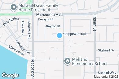 Map image of the property - 24212 Badger Springs Trail