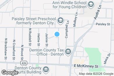 Map image of the property - 1426 Noble St