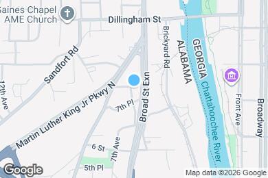 Map image of the property - 722-726 6 Ave