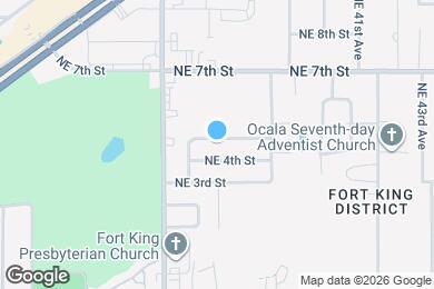 Map image of the property - 3732 NE 5th St