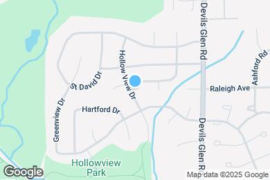 Map image of the property - 1985 Hollow View Dr
