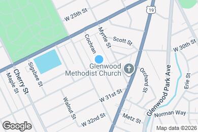 Map image of the property - 336 W 29th St