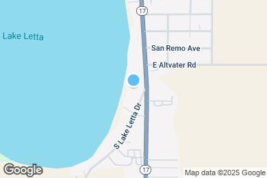 Map image of the property - 2424 S Lake Letta Dr