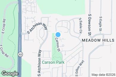 Map image of the property - 4054 S Carson St