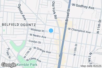 Map image of the property - 1508 Widener Pl