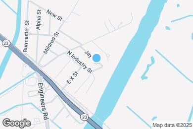 Map image of the property - 119 Jay St