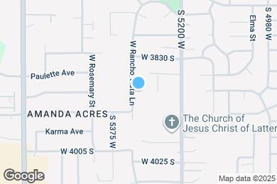 Map image of the property - 3893 W Rancho Vista Ln