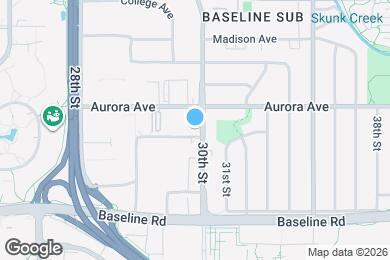 Map image of the property - 825 30th St