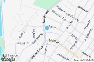 Map image of the property - 1166 North Ave