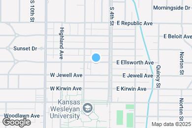 Map image of the property - 116 E Ellsworth Ave