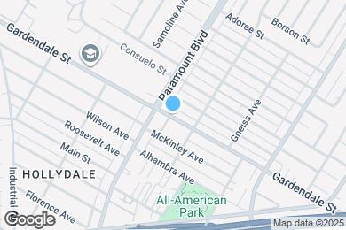 Map image of the property - 8027 1/2 Gardendale St