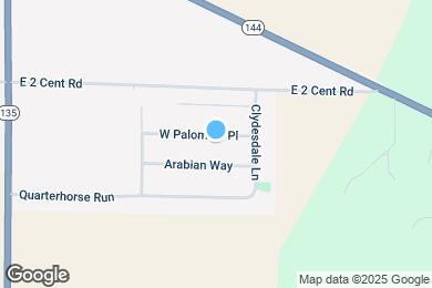 Map image of the property - 1009 Palomino Pl