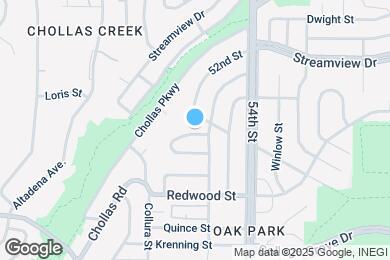 Map image of the property - 5268 N Thorn St