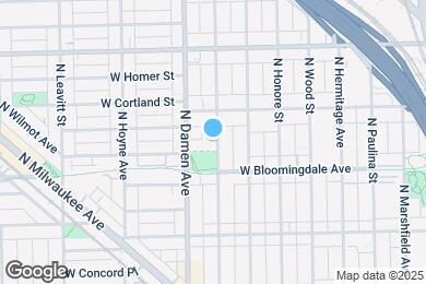 Map image of the property - 1830 N Winchester Ave