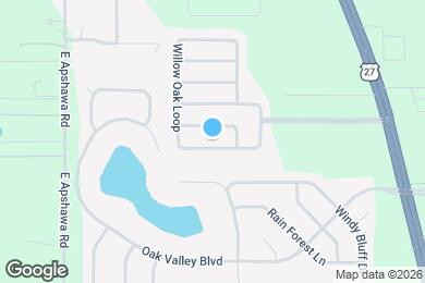 Map image of the property - 1923 Southern Oak Loop