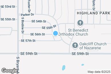Map image of the property - 5708 S Briarwood Dr