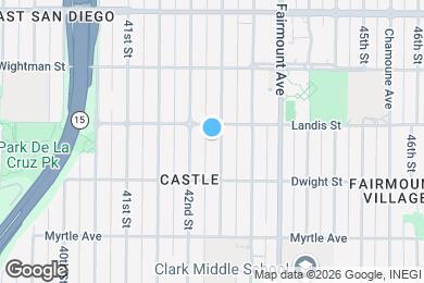 Map image of the property - 3672 Van Dyke Ave