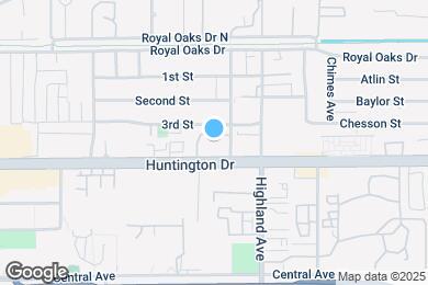 Map image of the property - Huntington Oaks Village 55+ Senior Community