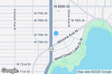 Map image of the property - 1111 N 76th St