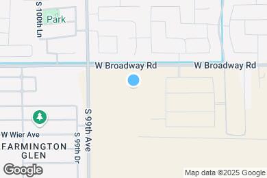 Map image of the property - 9740 W Parkway Dr